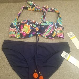 Anne Cole 2 piece Floral Swimsuit